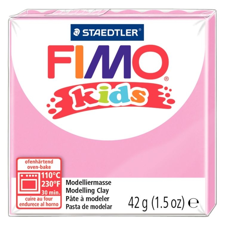 Atelier Fimo Kids, 16 pains de 42 grammes de pâte à modeler