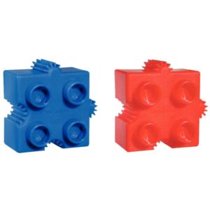 Bac de rangement en plastique avec couvercle de 600 briques Junior MORPHUN