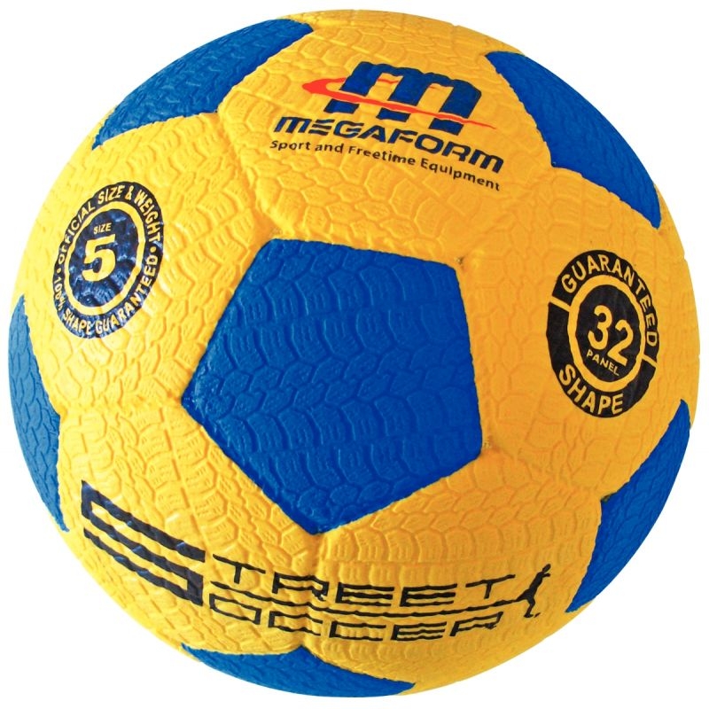 Ballon Foot Taille 5 en caoutchouc strié