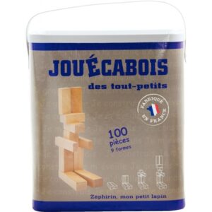 Baril des tout-petits JOUECABOIS, 100 planchettes