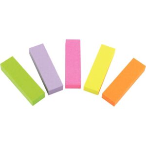 Blister de 5 distributeurs de 100 marque-pages notes markers post-it