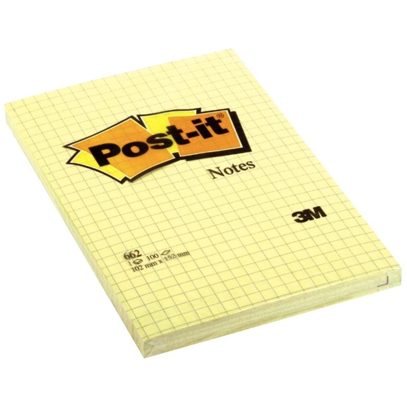 Bloc de 100 feuilles post it notes repositionnables