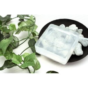 Bloc de 500 grammes de savon à mouler transparent