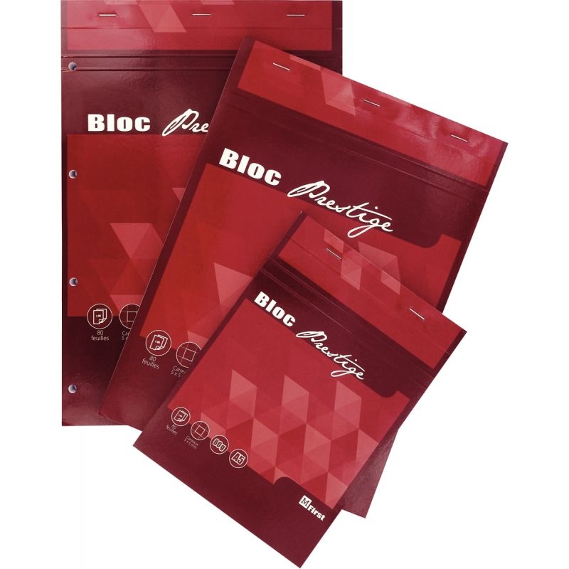 Bloc prestige de bureau 80 feuilles