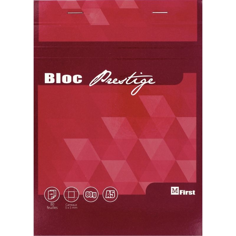 Bloc prestige de bureau 80 feuilles