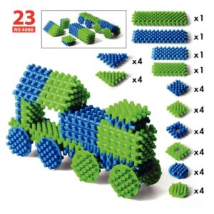 Boite de 24 fiches d’activités pour le jeu de construction Bricomax