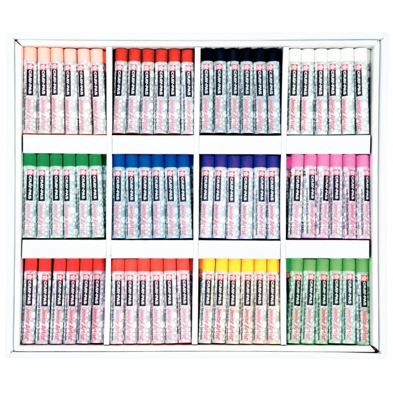 Boite de 288 Cray-pas Junior 10mm assorties