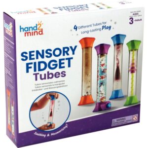 Boite de 4 sensory tubes 20cm