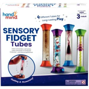 Boite de 4 sensory tubes 20cm