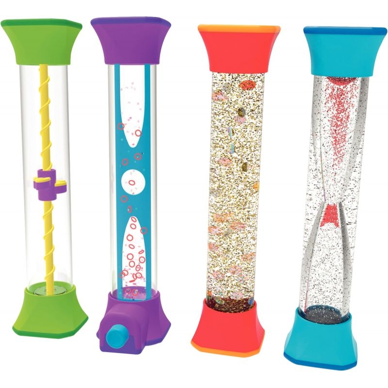 Boite de 4 sensory tubes 20cm