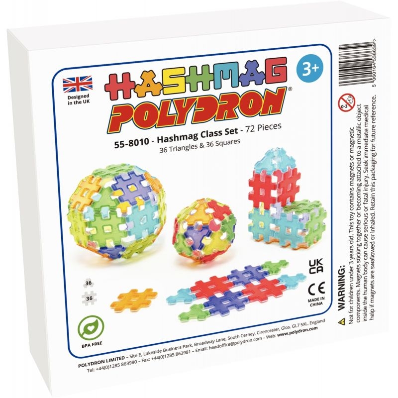 Boite de 72 POLYDRON HASHMAG