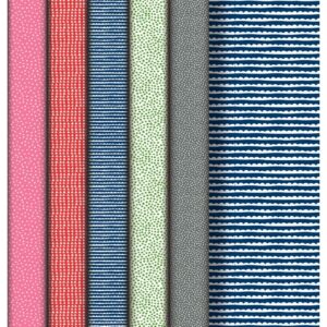 Boîte de 10 rouleaux de papier cadeau motifs fantaisies assortis 2 x 0,70 m