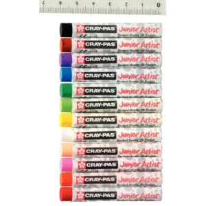 Boîte de 12 pastels Cray-pas Junior Artist assorties