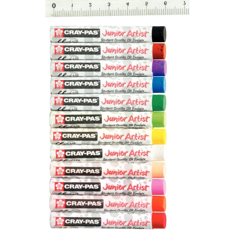 Boîte de 12 pastels Cray-pas Junior Artist assorties
