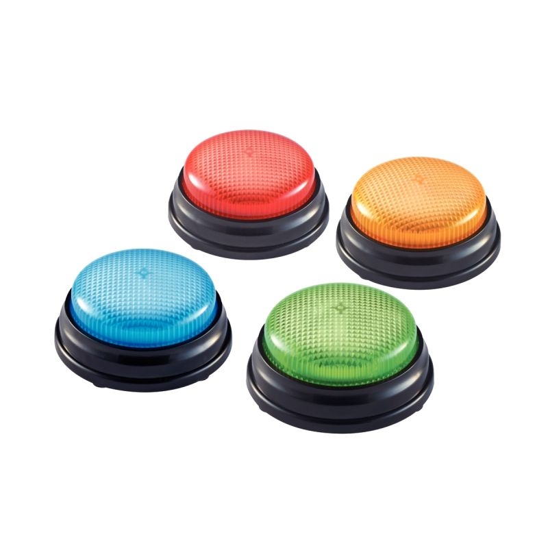 Boîte de 4 buzzers lumineux