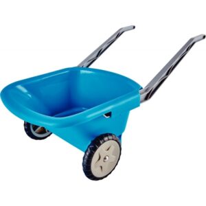 Brouette en PVC bleue L 78cm