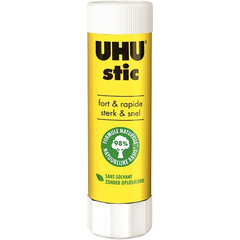 Bâton de colle blanche géant UHU 40 g