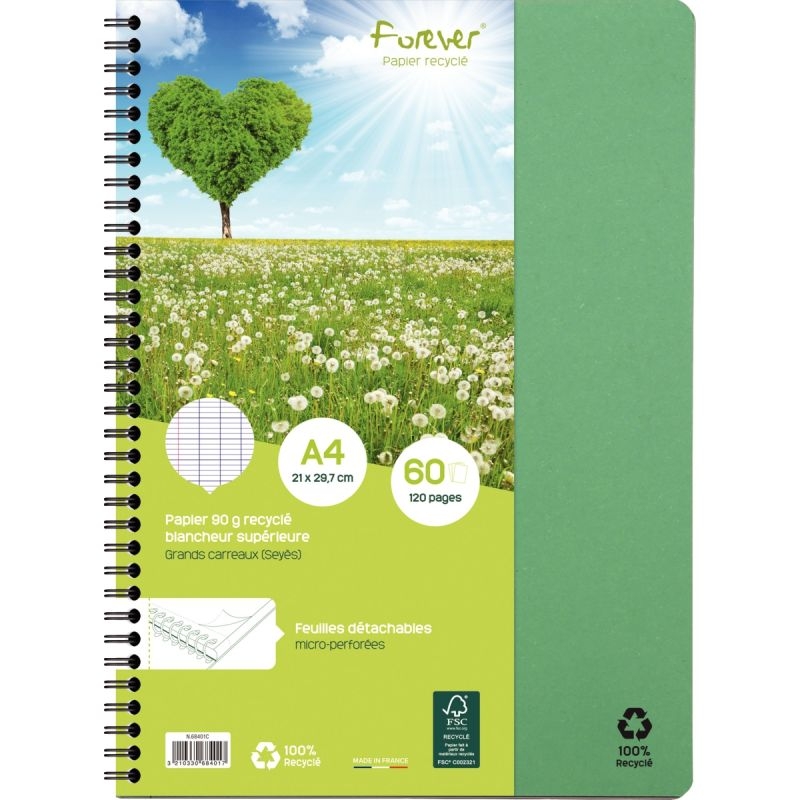 Cahier à reliure intégrale FOREVER