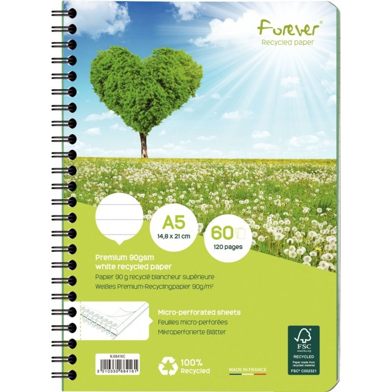 Cahier à reliure intégrale FOREVER