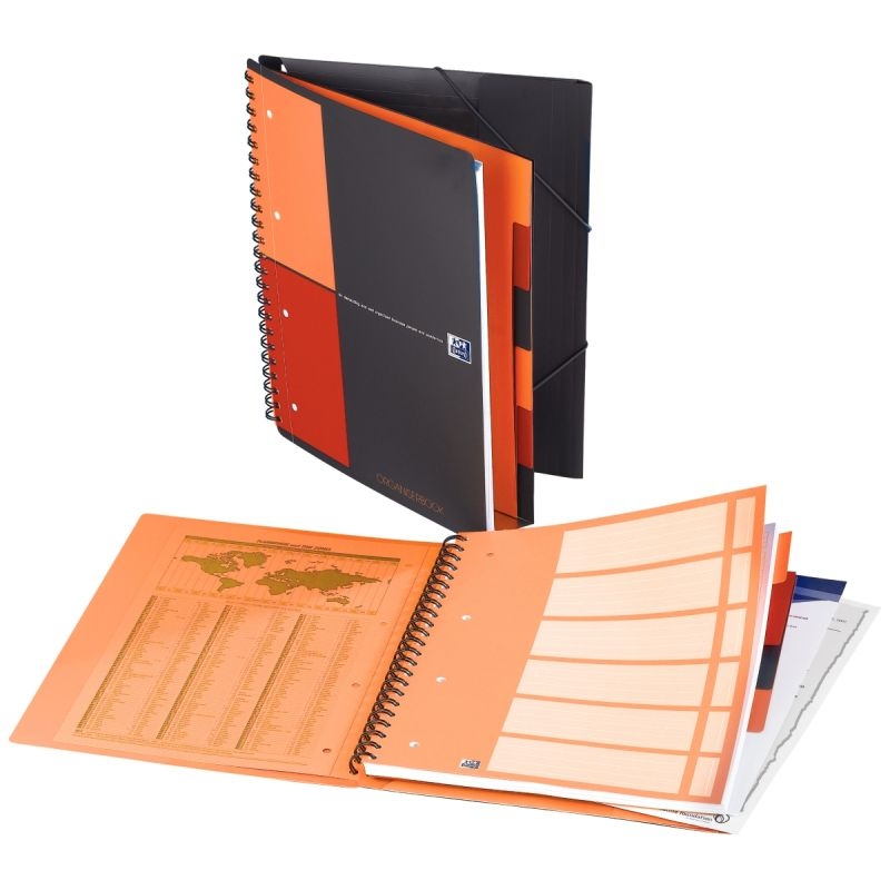 Cahier-trieur à reliure intégrale ORGANISERBOOK