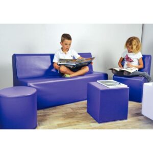 Canapé PVC violet