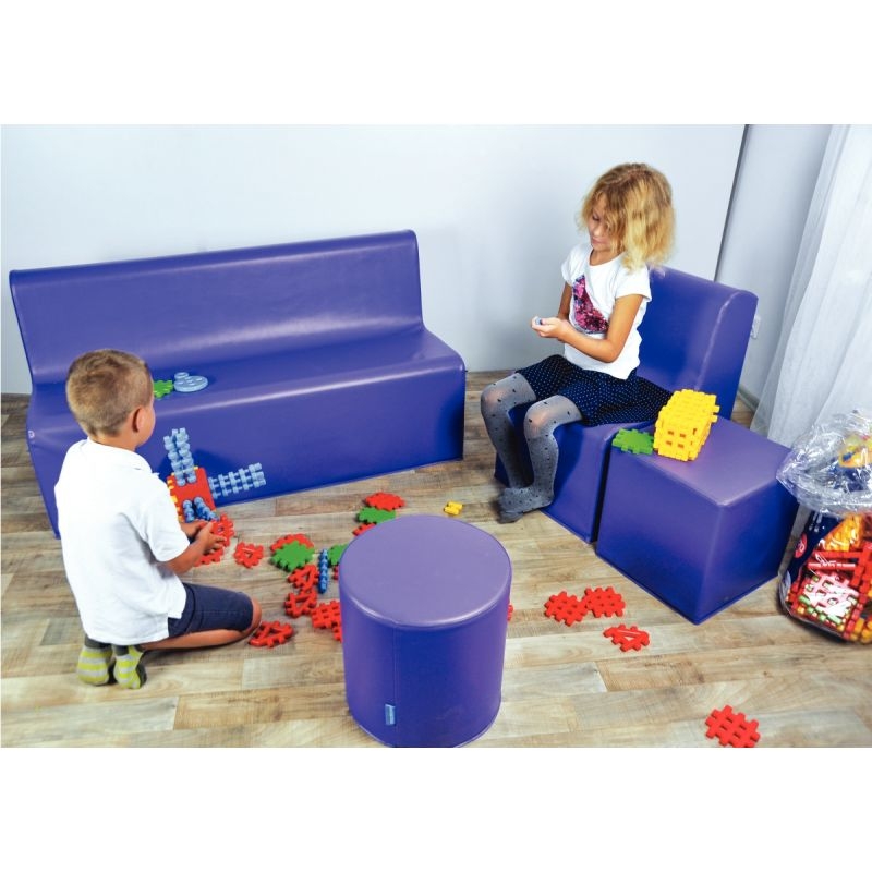 Canapé PVC violet