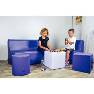 Canapé PVC violet