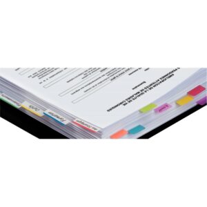 Carte de 24 index strong large
