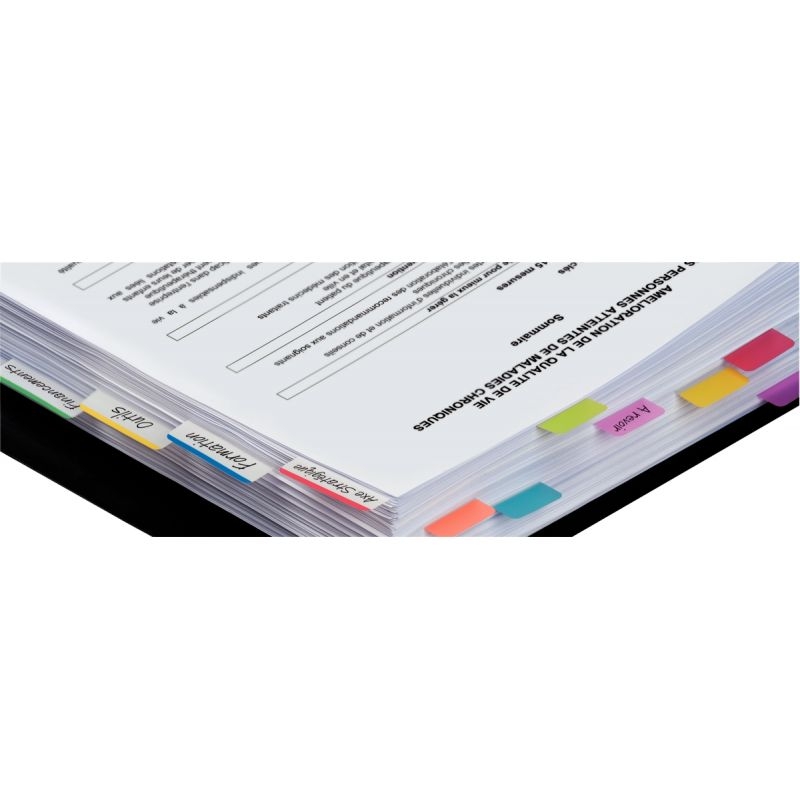 Carte de 24 index strong large