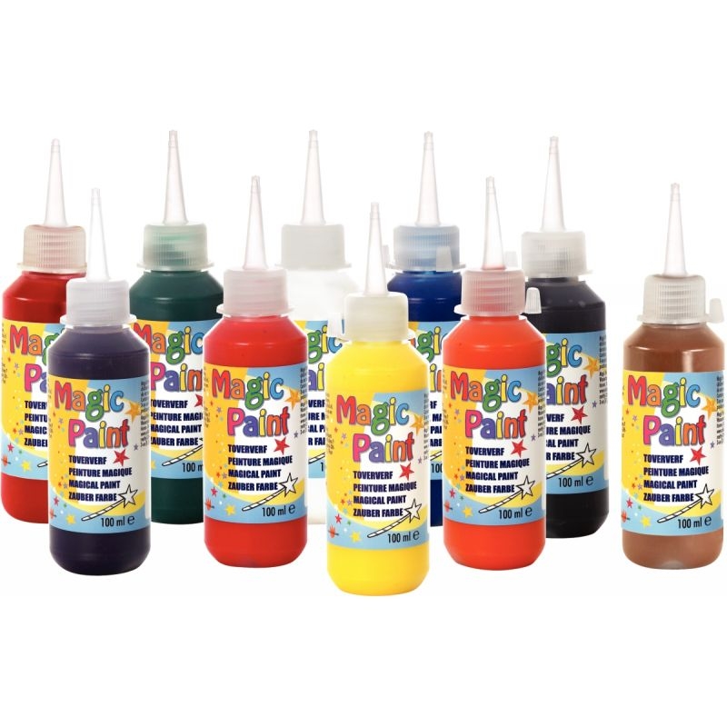 Carton de 10 flacons 100ml de peinture MAGIC PAINT