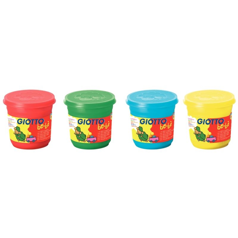 Carton de 18 pots de 220g de pâtes à jouer GIOTTO bébé