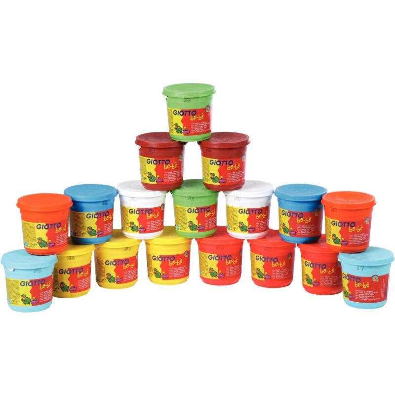 Carton de 18 pots de 220g de pâtes à jouer GIOTTO bébé