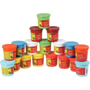 Carton de 18 pots de 220g de pâtes à jouer GIOTTO bébé