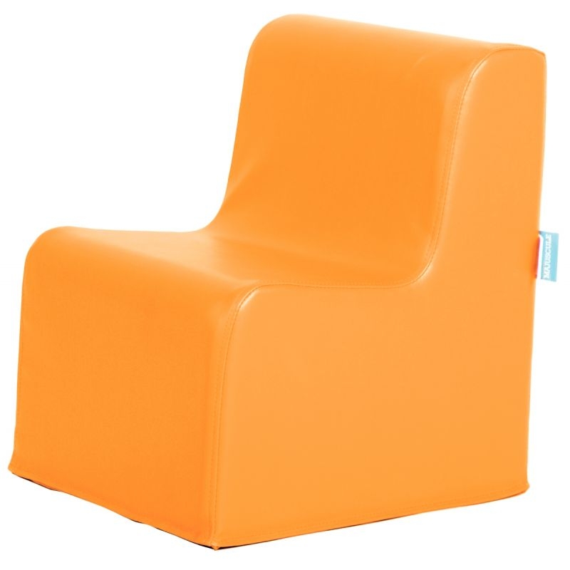 Chauffeuse housse PVC orange