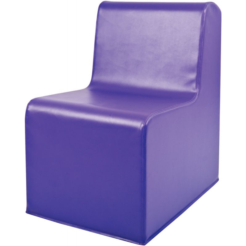 Chauffeuse simple PVC violet