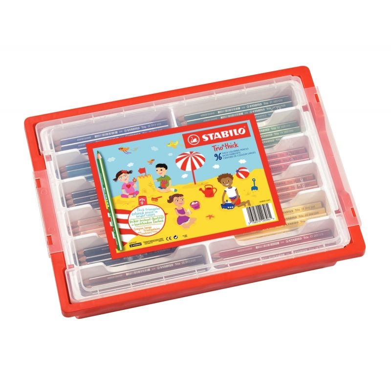 Classpack 96 crayons de couleur Trio