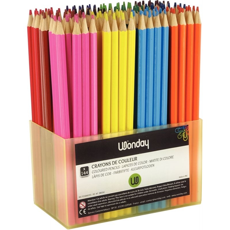 Crayola Education - My First, Crayons de Cire Classpack, Couleurs de Cire pour la Petite Enfance, Ensemble de 144 Pièces Idéal pour la Maternelle et la Crèche, Couleurs Assorties