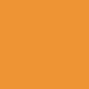 Corbeille à courrier translucide orange