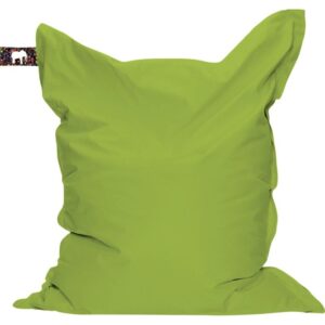 Coussin géant vert