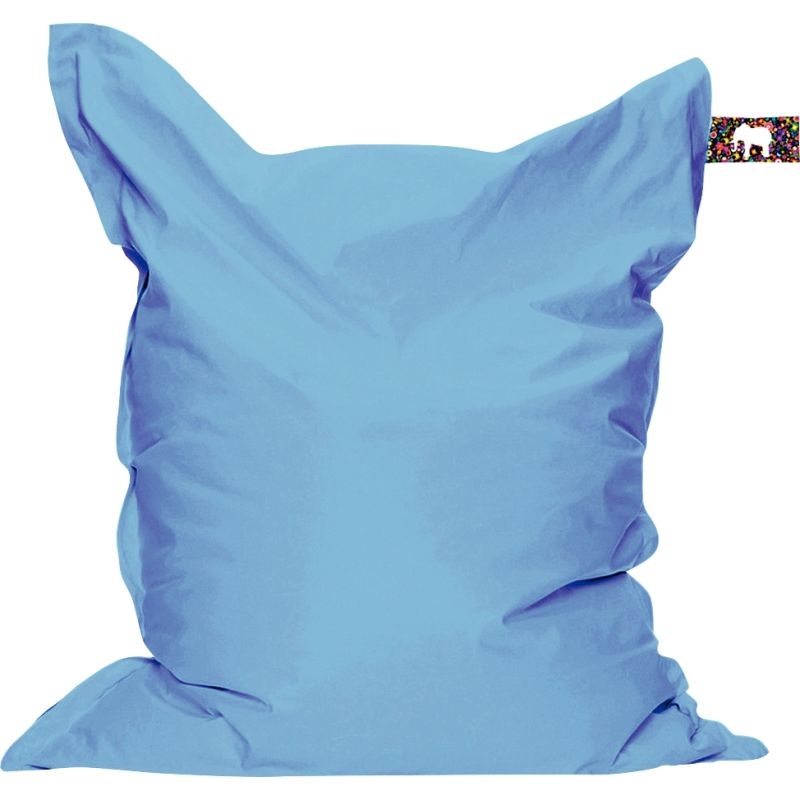 Coussin géant bleu