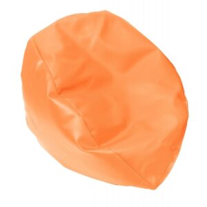 Coussin poire orange