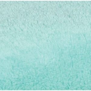 Couverture polaire microfibre turquoise