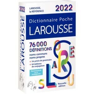 Dictionnaire Larousse de poche 2022