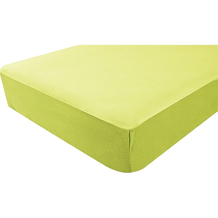 Drap housse jersey vert