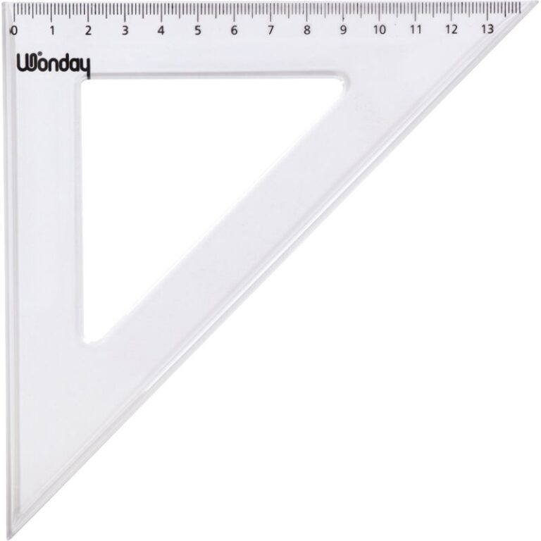 Équerre cristal graduée | MilBulles