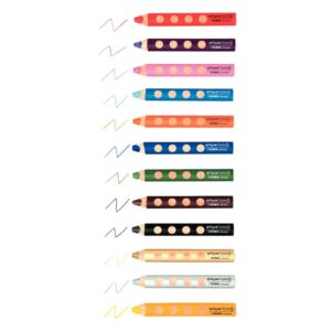 Etui de 12 crayons de couleur gros module