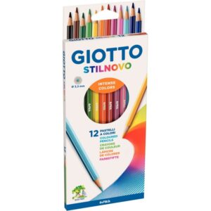 Etui de 12 crayons de couleur Stilnovo assortis