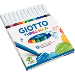 Etui de 12 feutres Turbo maxi assortis