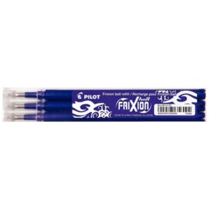 Etui de 3 recharges pour stylo Frixion violet