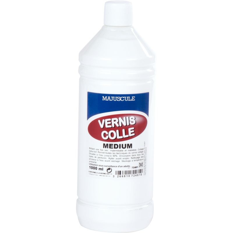 Flacon 1L de vernis colle